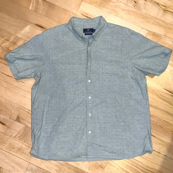 Men’s Vineyard Vines Short Sleeve Button Down - Picture 2 of 3